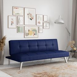Blue, Gray & Black Sofa