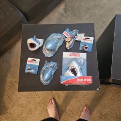 Brand New Jaws Aquarium Decor
