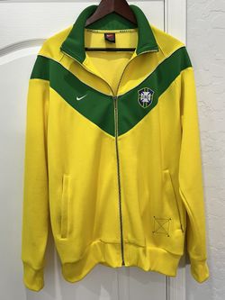 Brazil Nike Soccer Jacket Size XL