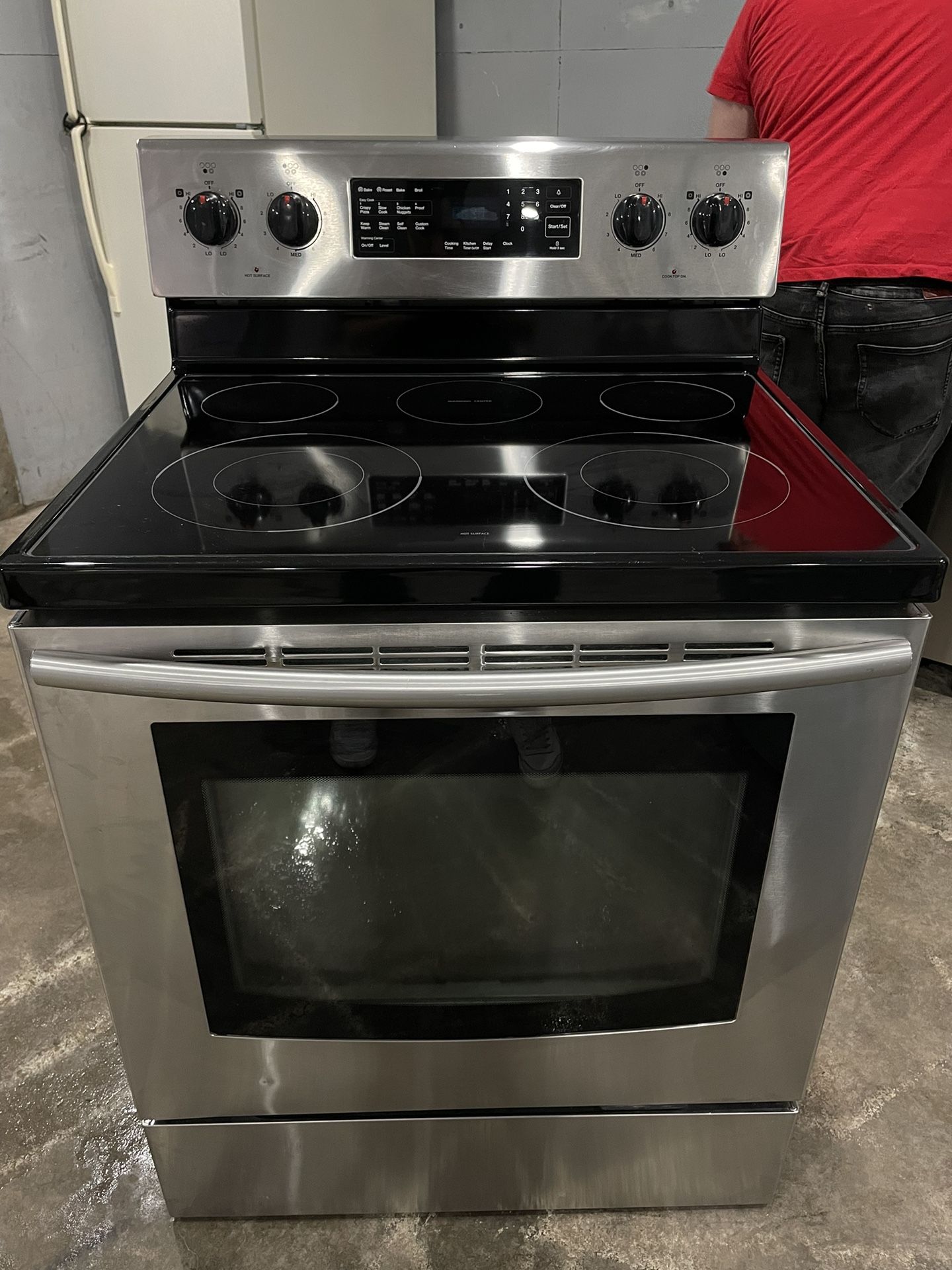 Samsung Stove Electric Stainless Steel 