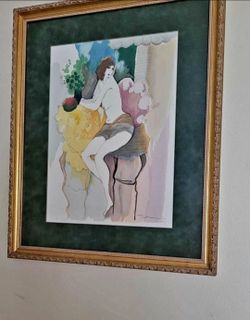 Itzchak Tarkay Serigraph Signed Numbered Wall Art