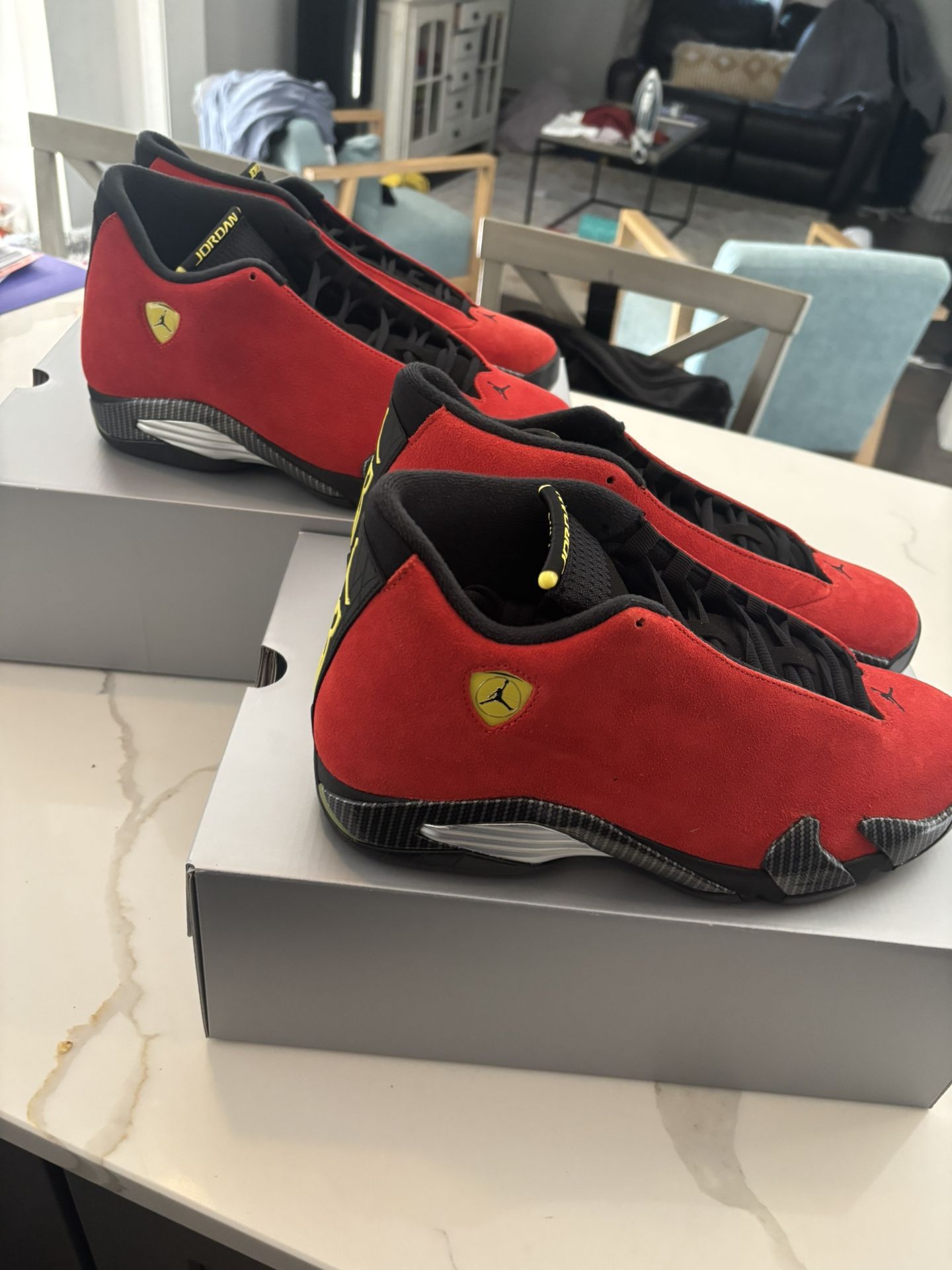 Jordan 14 Ferrari Men’s Sz 10.5 And 12