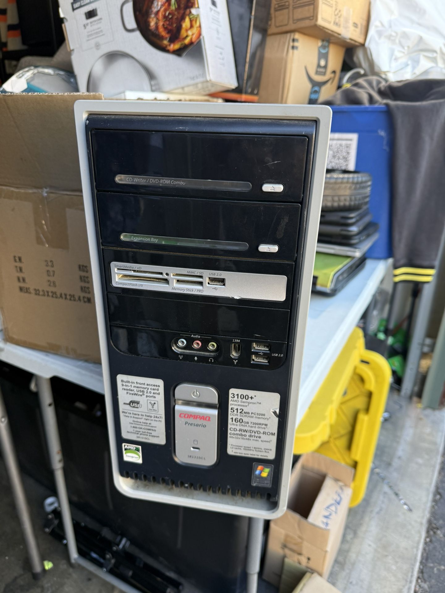 Computer Tower Monitor