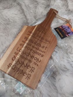 Lord of the rings cutting board