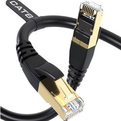 Cat8 Ethernet Cable 50FT (Opened, Like New)