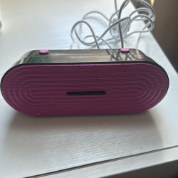 pink bluetooth speaker 