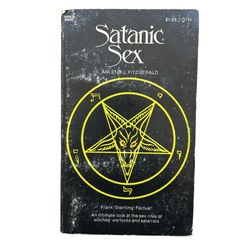 Satanic Sex Book By Arlene J Fitzgerald RARE Book 1973
