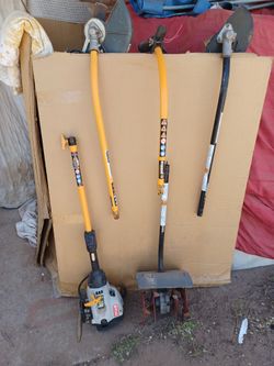Ryobi PC30 with Attachments 85$ The Tiller And One Edger Attachments has Been Sold