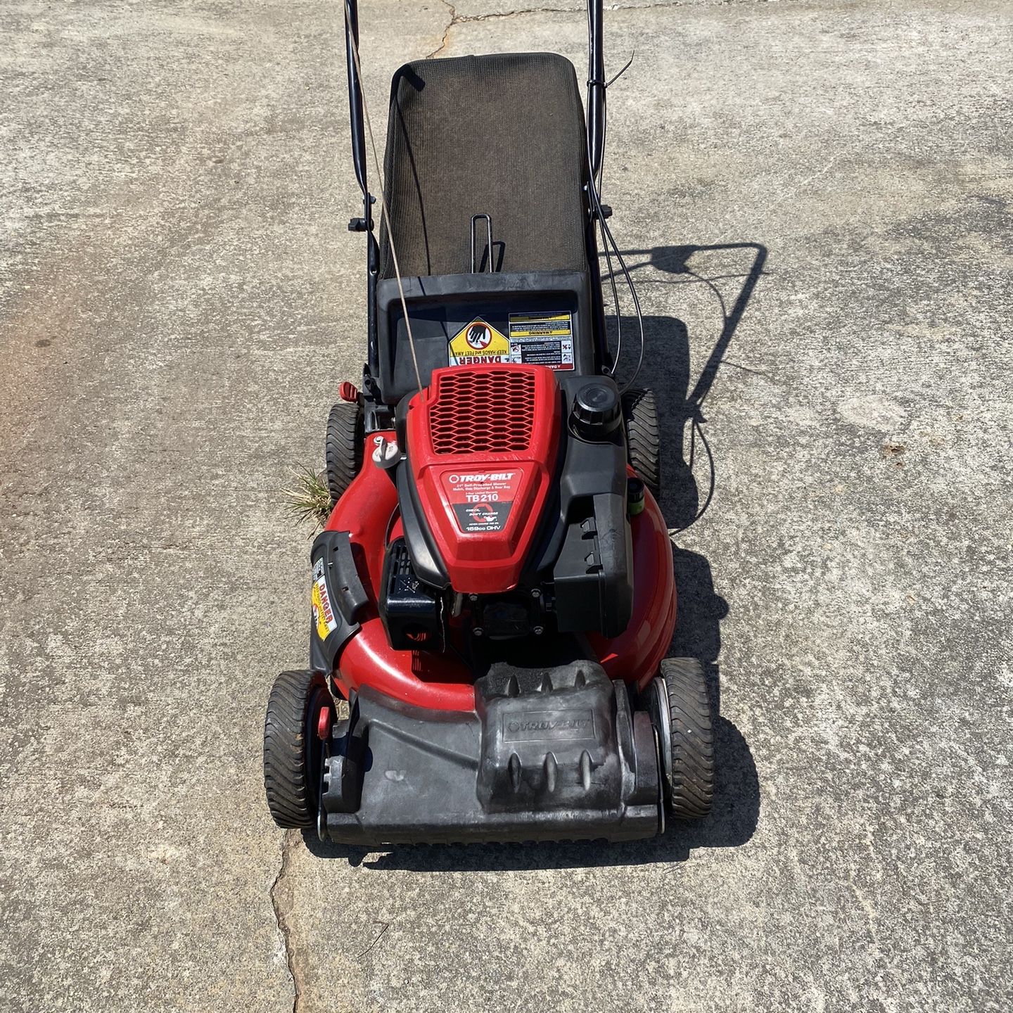 Tb210 mower sale