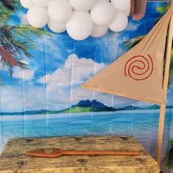 Moana's Boat Sail Decor