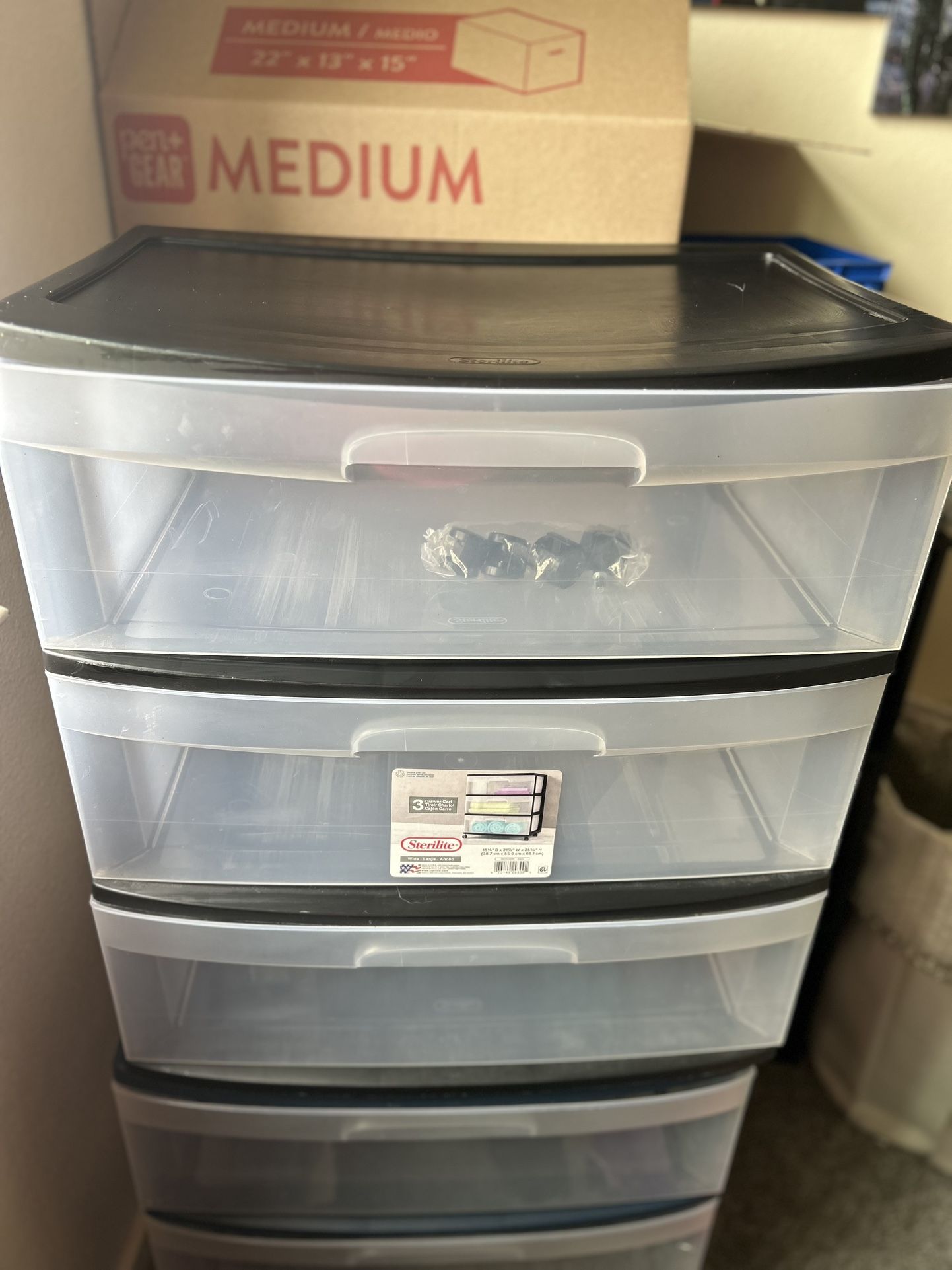 Plastic Drawer Set