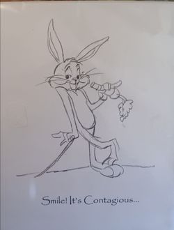 Bugs Bunny print