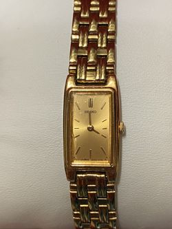 Vintage Gold Tone SEIKO Watch