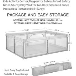 Baby Play Pen 81 X 61
