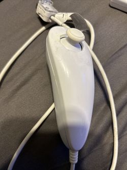 Nintendo Wii White Nunchuck Controller Official OEM