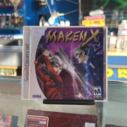 Maken X SEGA Dreamcast CIB Mint Condition