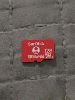 128gb Micro SD Card Official Nintendo edition Fully Working and Tested Like New - Works with phones, cameras, Nintendo Switch, computers, etc