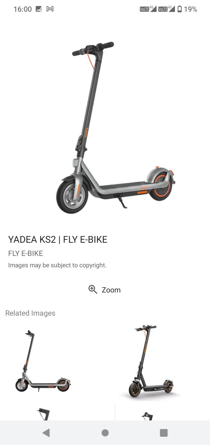 YADEA KS2 ELECTRIC SCOOTER 