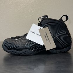 Comme des Garçons Homme Plus x Nike Air Foamposite One 'Black' Size 5