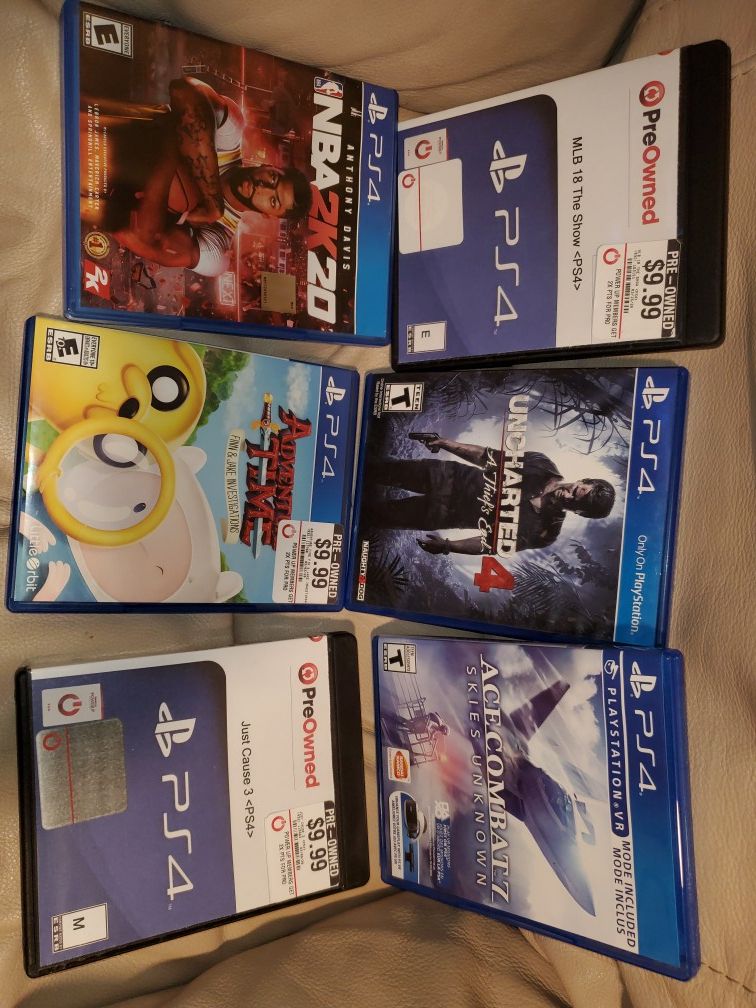 6 PS4 games