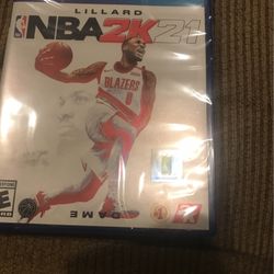 PS4 Game NBA2K 21 Brand New Sealed Firm In Price No Trade