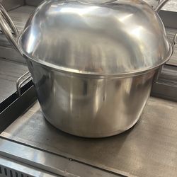 Cazo Grande De Accero Con Vaporera Para Tamales, Carnitas Ext Nuevo