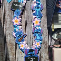 Stitch/Angel School Graduation Leis (Lilo and Stitch)