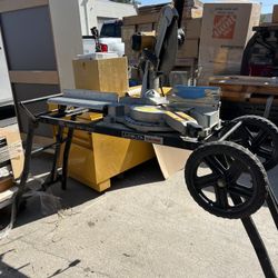 DeWalt 12” Miter Saw Double Bevel miter