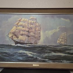 James E Mitchell Vtg Framed Print