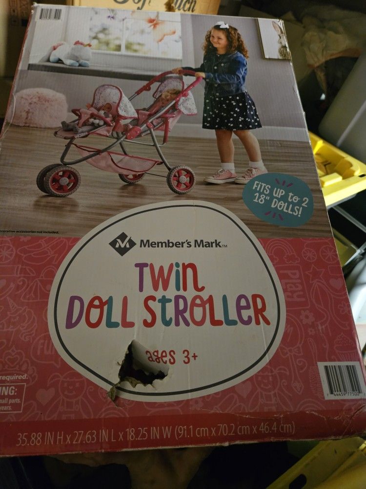 Twin Doll Stroller
