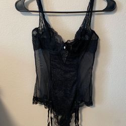 Womens Victoria Secret Lace Bodysuit Lingerie