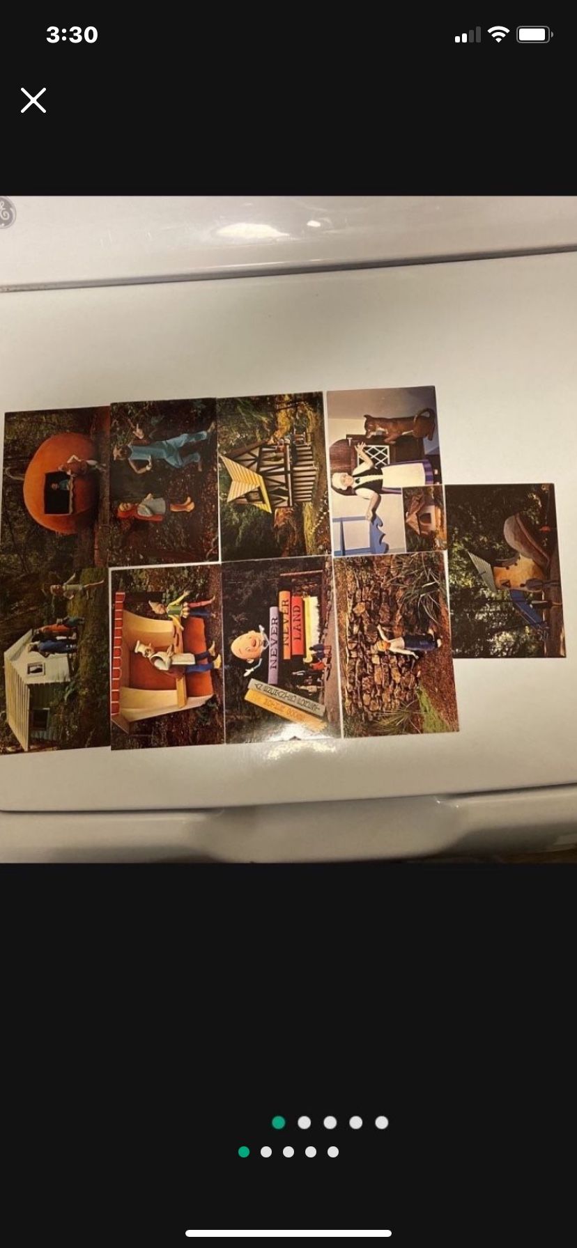 Pristine Vintage Never Never Land Point Defiance Postcard Set