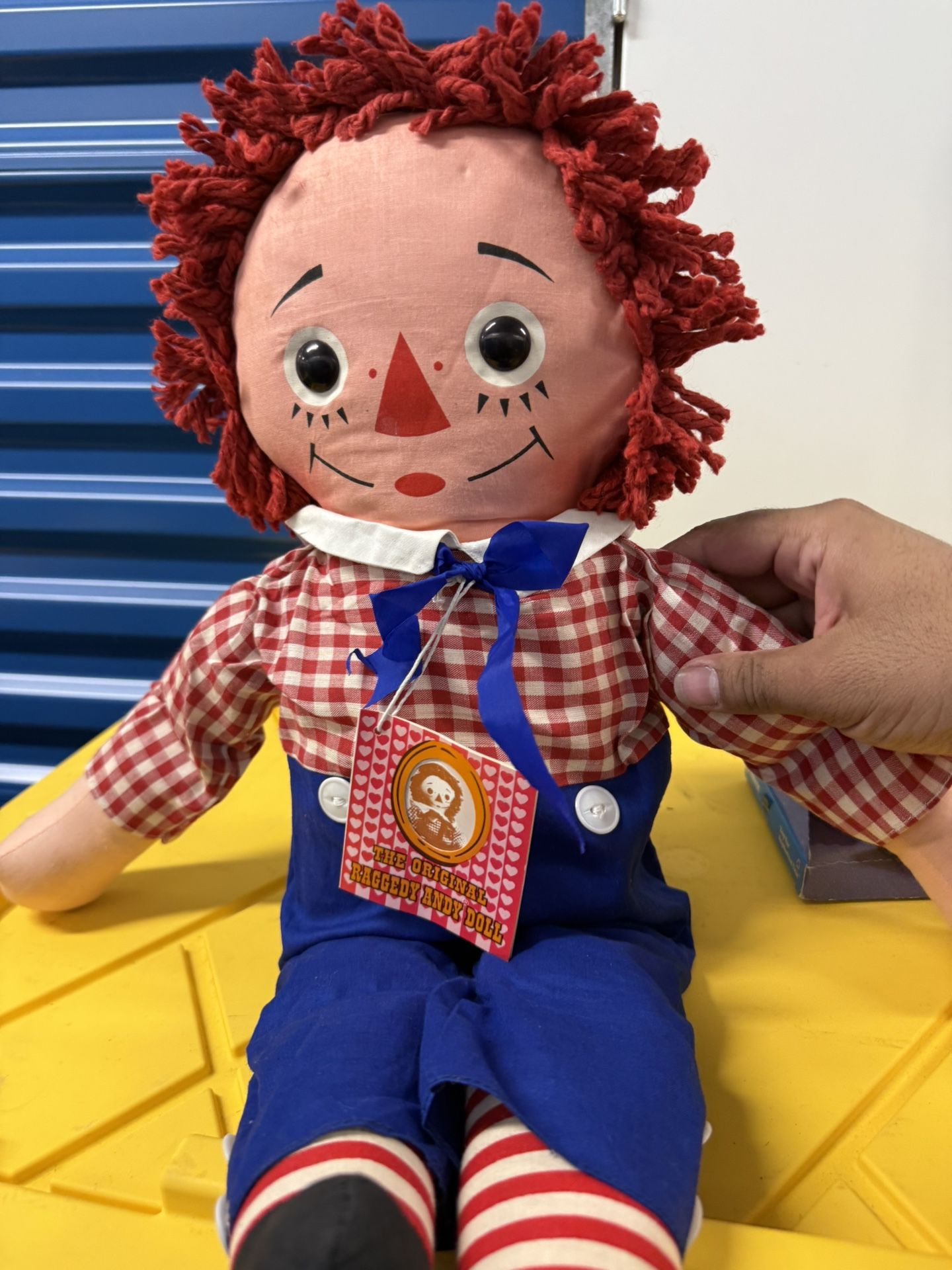 15” Knickerbocker Raggedy Anne doll