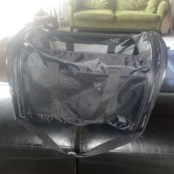 Cloth And Mesh Pet Carrier 