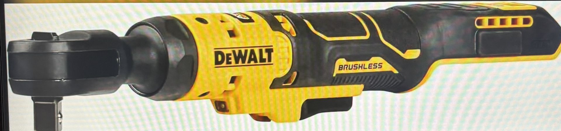 DeWalt Atomic 20V Brushless Cordless Ratchet, 1/2 Inch, Bare Tool Only (DCF512B)