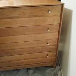 HEYWOOD WAKEFIELD  4 drawer Birch Dresser Mid-Century Classic