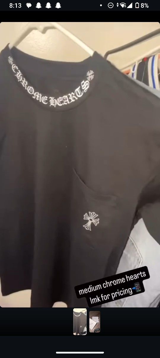 Chrome Hearts T-shirt (HIGHEST BID STARTING AT 120$)
