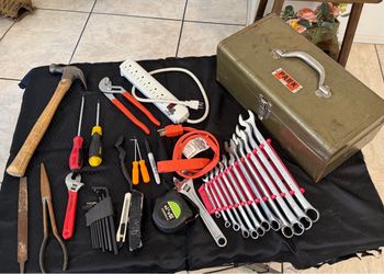 Tool Box and Tools Set
