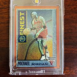 Michael Jordan Topps Finest M1 Basketball Card!
