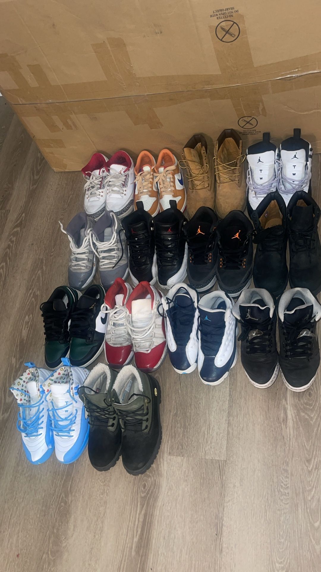 $20 - $25 Boys Jordan’s, Timberlands & Nikes For Sale