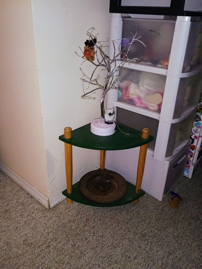 Mini Baseball Bat Corner Table