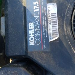 17.5 Kohler Motor Runs 165 Cash Read Post In Full