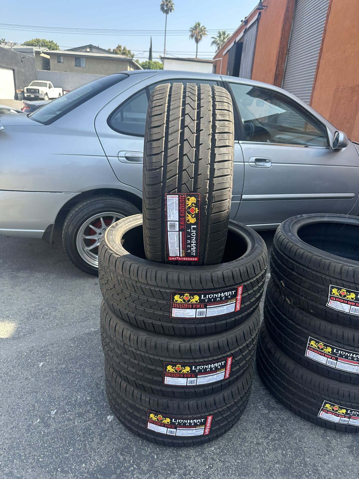 New Tires 235-35-19 Lionhart Brand (installation and balancing included)
