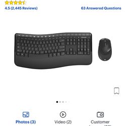 Wireless Comfort 5050 Desktop Keyboard 