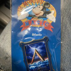 Disneyland Disney Atlantis Pin