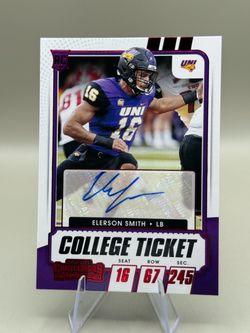 Elerson Smith RC Auto Panini Contenders College Ticket