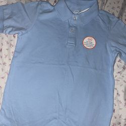 Small (6-7) Light Blue Uniform Shirts 👕 2 Available
