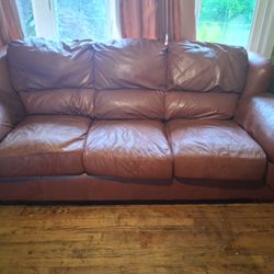Leather Couch