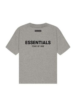 Fear Of God Essentials Dark Oatmeal Tee 