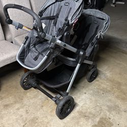 Evenflo Double Stroller With Car Seat